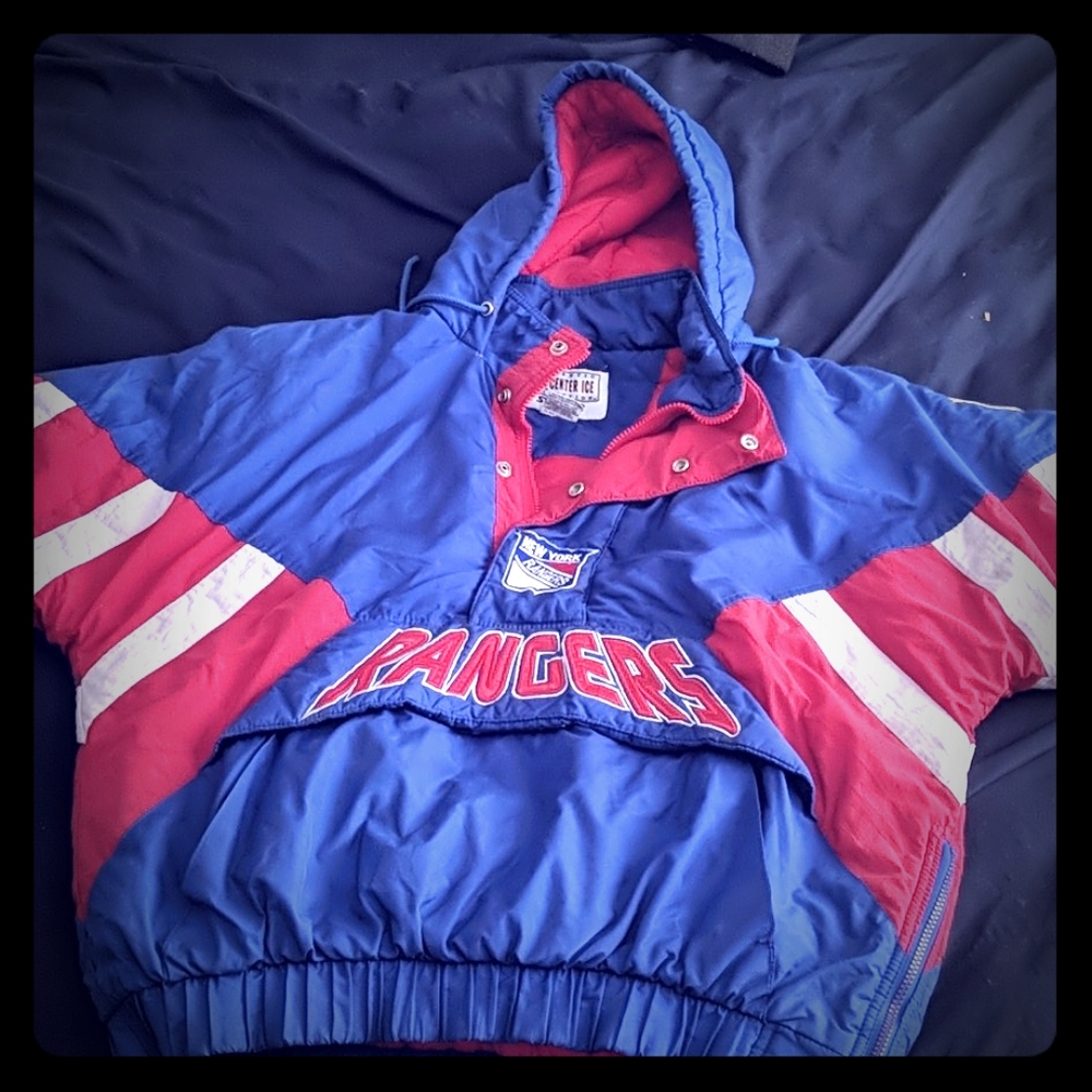 New York Rangers Pullover Starter Jacket
